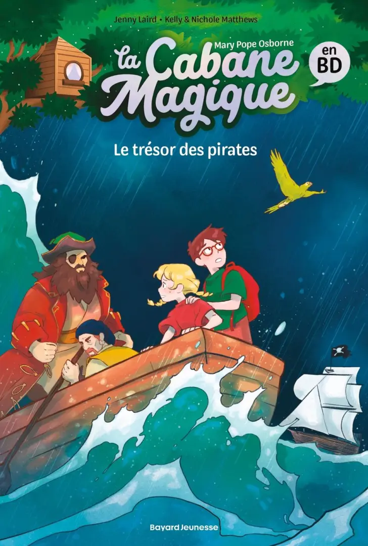 Couverture de l'album La cabane magique 4 Le Trésor des Pirates