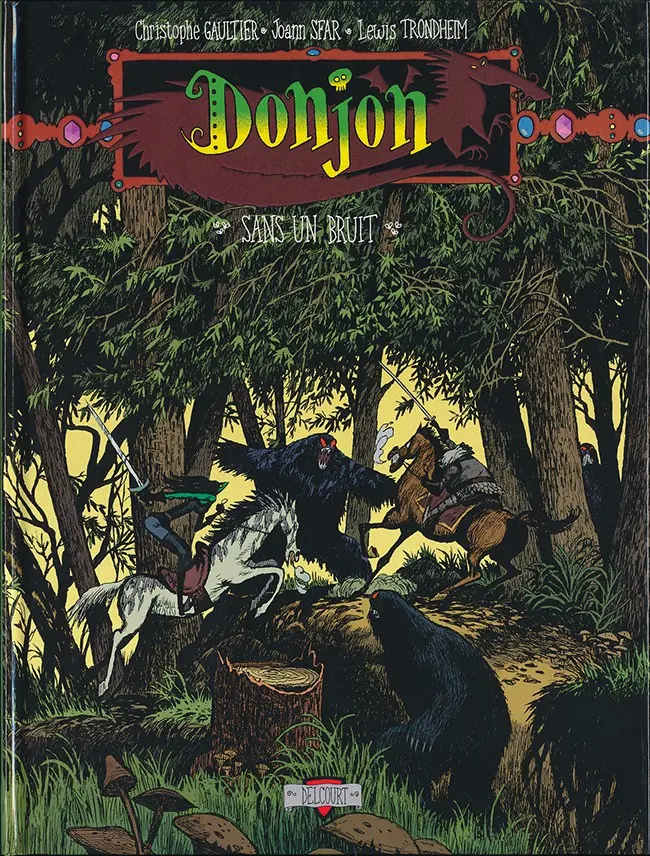 Couverture de l'album Donjon Potron-Minet Tome 4 Sans un bruit