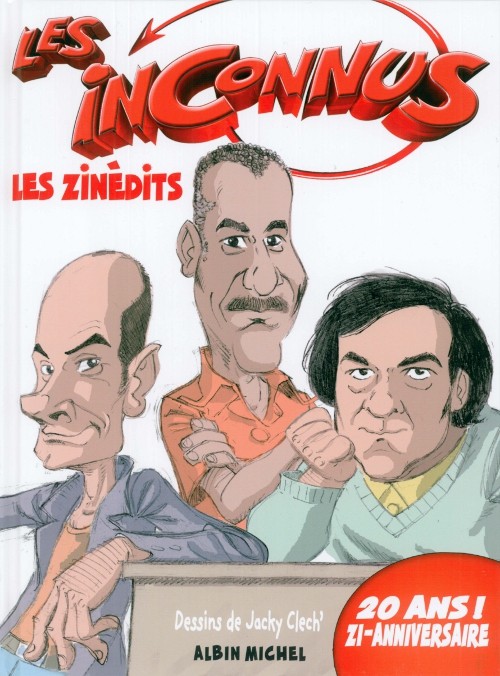 Couverture de l'album Les Inconnus Les zinédits