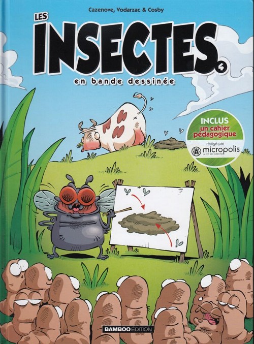 Couverture de l'album Les Insectes en bande dessinée 4