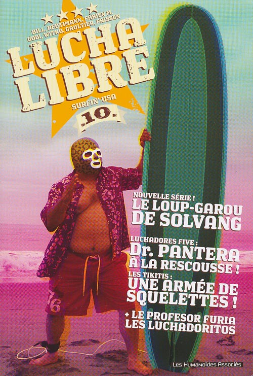 Couverture de l'album Lucha Libre Tome 10 Surfin' USA