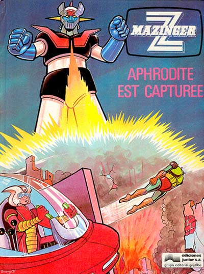 Couverture de l'album Mazinger Z Tome 3 Aphrodite est capturée