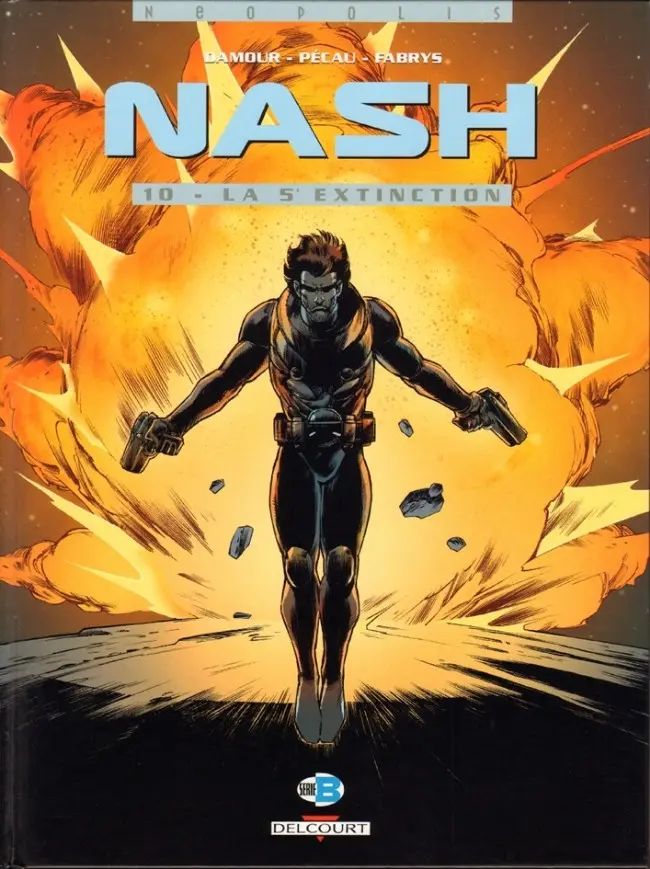 Couverture de l'album Nash Tome 10 La 5° extinction