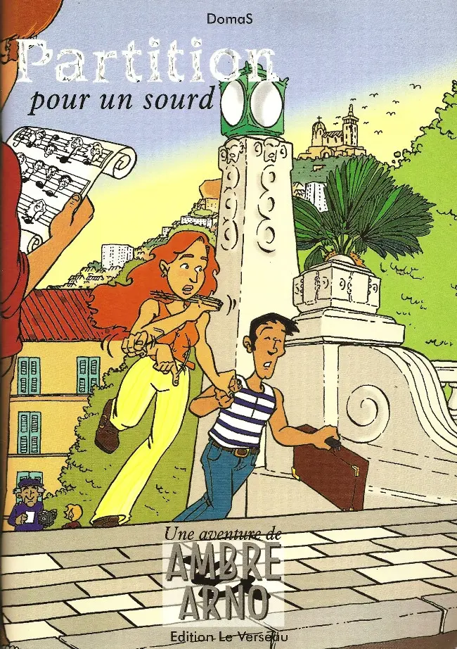 Couverture de l'album Une aventure de Ambre & Arno Tome 2 Partition pour un sourd