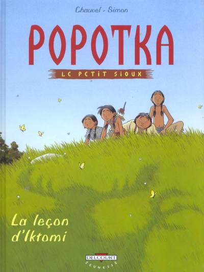 Couverture de l'album Popotka le petit Sioux Tome 1 La leçon d'Iktomi