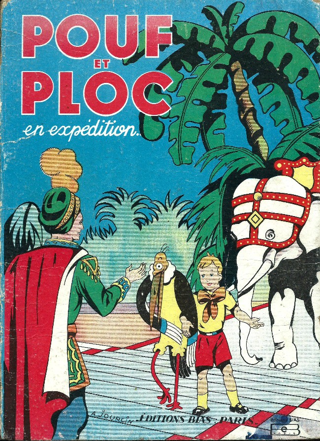 Couverture de l'album Pouf et Ploc Tome 2 Pouf et Ploc en expédition