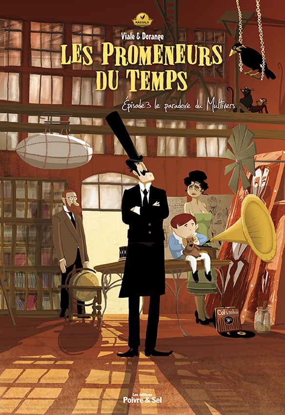 Couverture de l'album Les Promeneurs du Temps Tome 3 Le paradoxe du Multivers