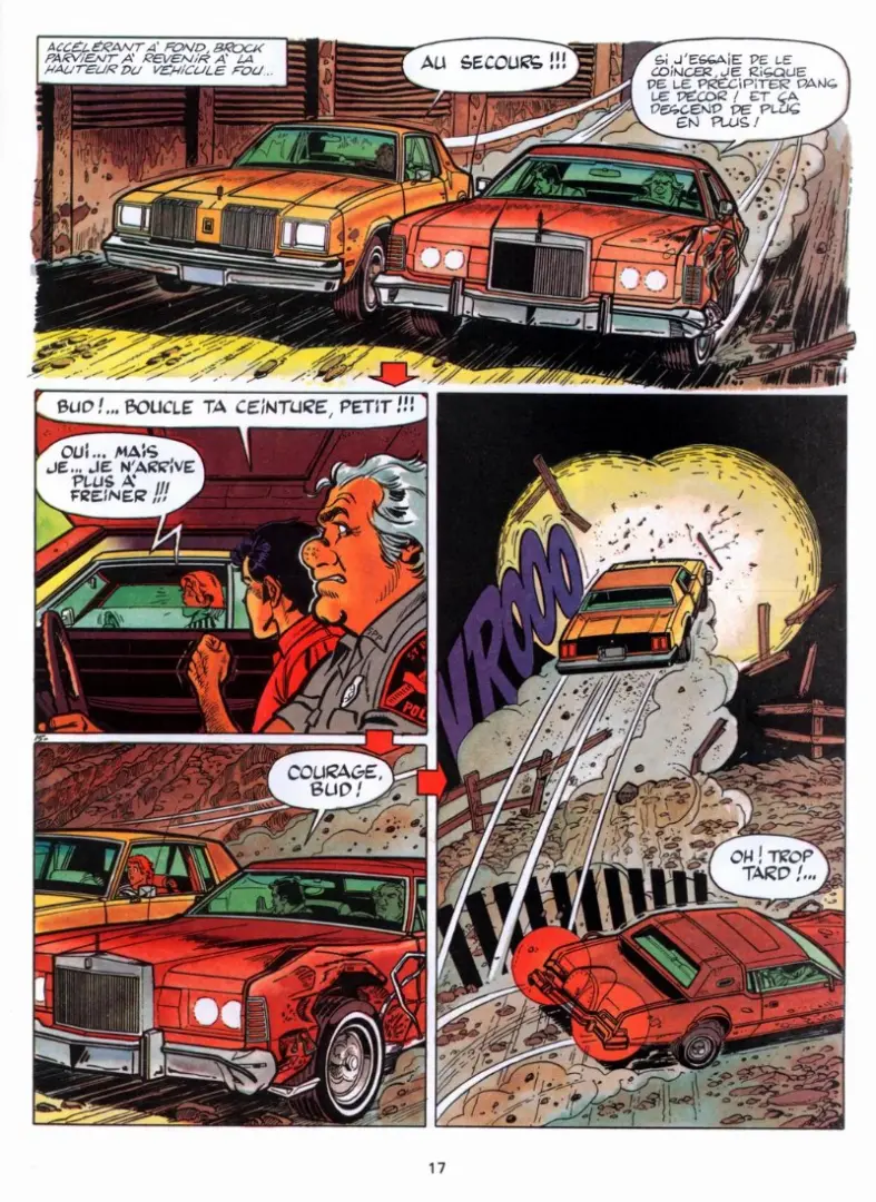 Planche de l'album Les Casseurs Tome 7 La fosse aux alligators