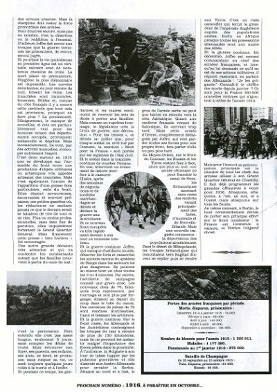 Verso de l'album Putain de guerre ! Tome 2 1915