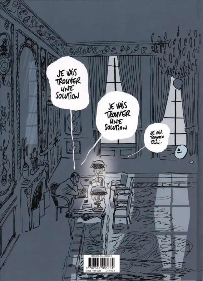Verso de l'album La République des couacs