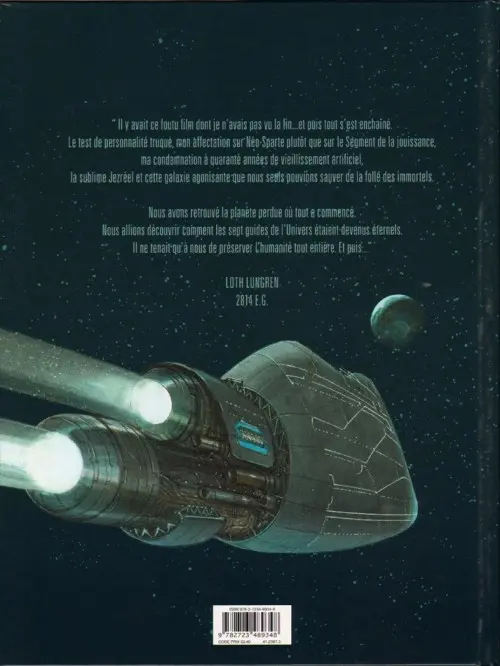 Verso de l'album Segments Tome 2 Voluptide