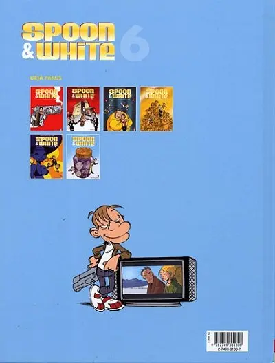 Verso de l'album Spoon & White Tome 6 XXL