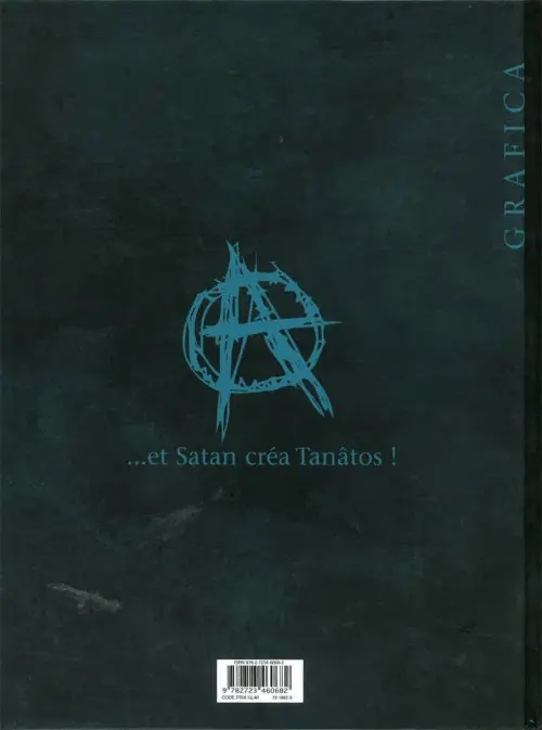 Verso de l'album Tanâtos Tome 2 Le jour du chaos
