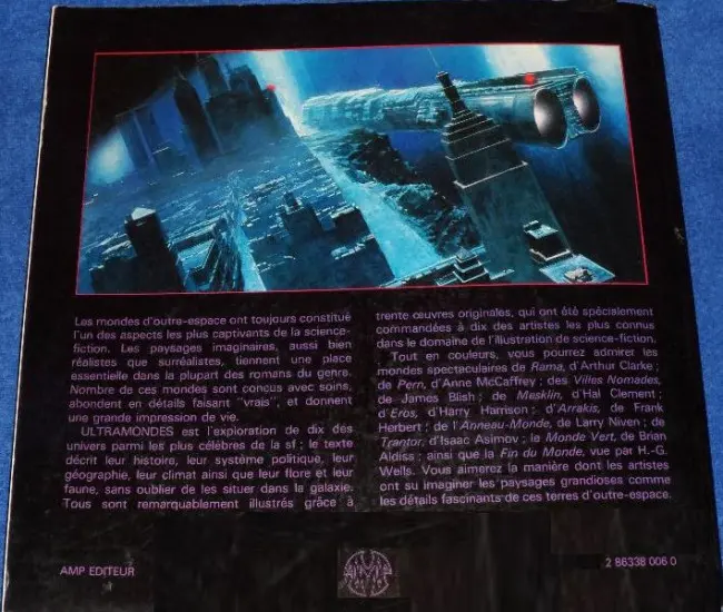 Verso de l'album Ultramondes
