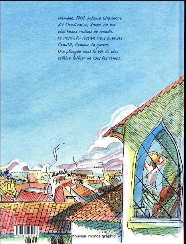 Verso de l'album Un amour de Stradivarius