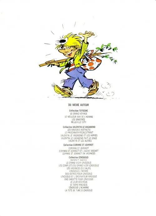 Verso de l'album Valentin le vagabond Tome 5 Valentin et les autres