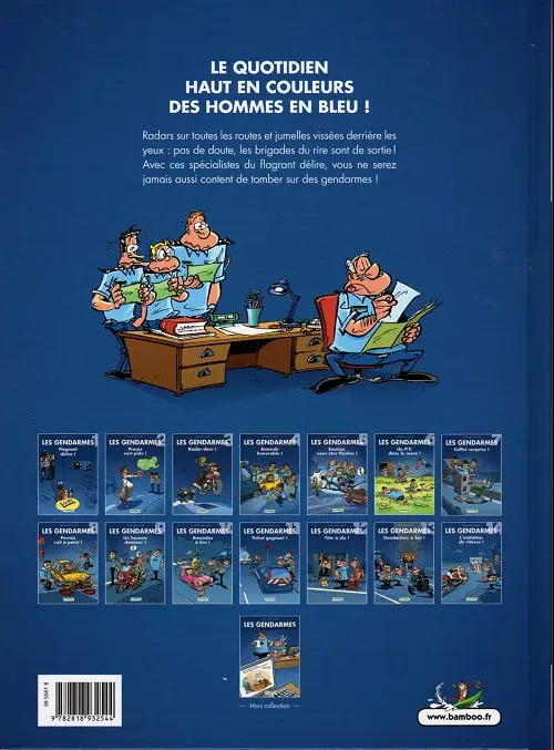 Verso de l'album Les Gendarmes Tome 4 Amende honorable !