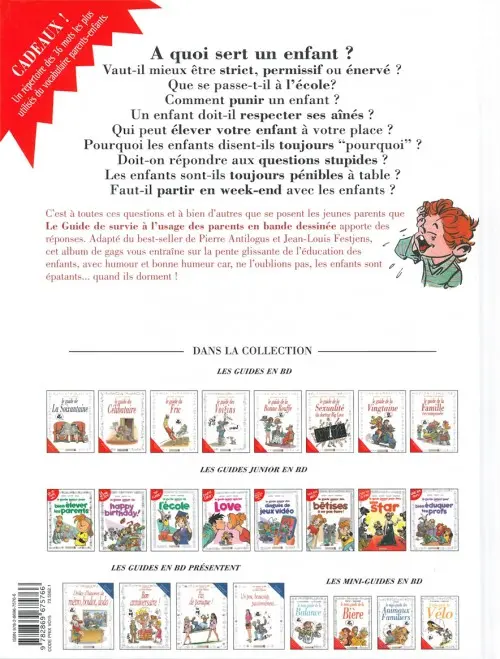 Verso de l'album Le Guide Tome 5 Le guide de survie à l'usage des parents
