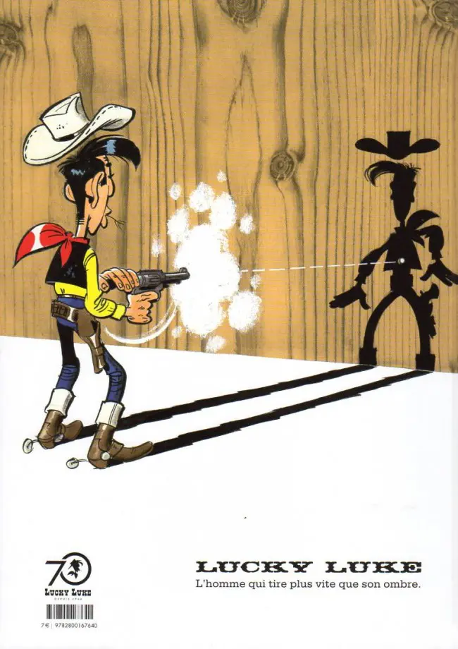 Verso de l'album Lucky Luke Tome 5 Lucky Luke contre Pat Poker