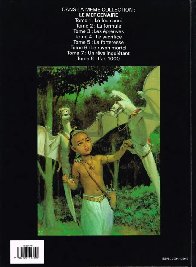 Verso de l'album Le Mercenaire Tome 6 Le rayon mortel