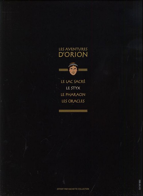 Verso de l'album Orion Tome 2 Le Styx