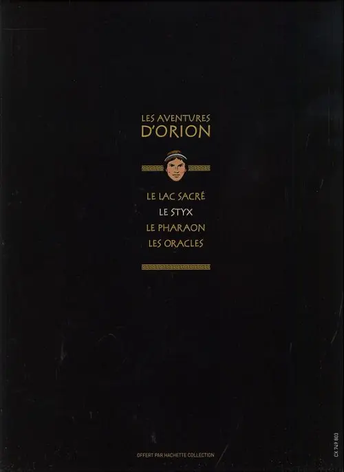 Verso de l'album Orion Tome 2 Le Styx