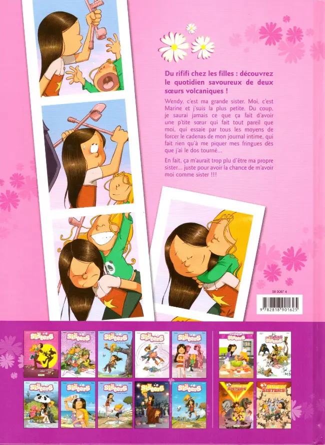 Verso de l'album Les Sisters Tome 5 Quelle chouchoute !