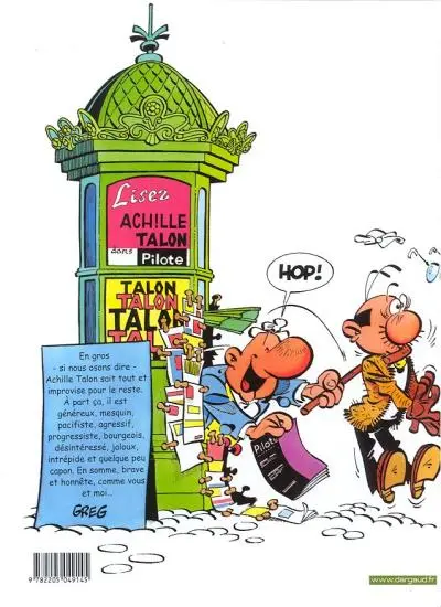 Verso de l'album Achille Talon Tome 44 Tout va bien !