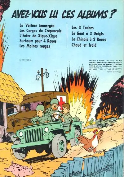 Verso de l'album Gil Jourdan Tome 12 Pâtée explosive
