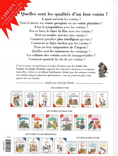 Verso de l'album Le Guide Tome 28 Le guide des voisins
