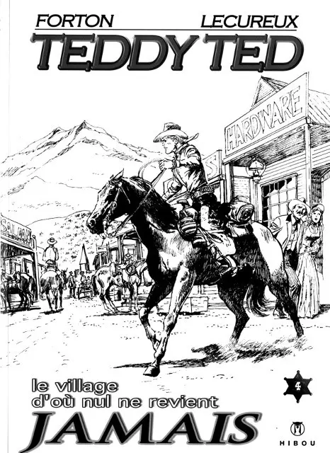 Verso de l'album Teddy Ted Le combat des Géants + le village d'où nul ne revient jamais