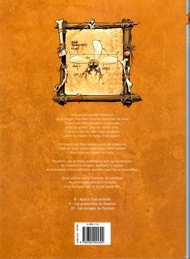 Verso de l'album Trolls de Troy Intégrale Tomes 8 à 10