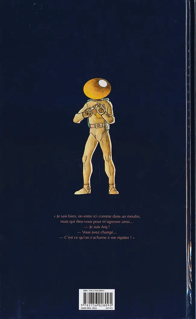 Verso de l'album Arq Tome 15 Lune
