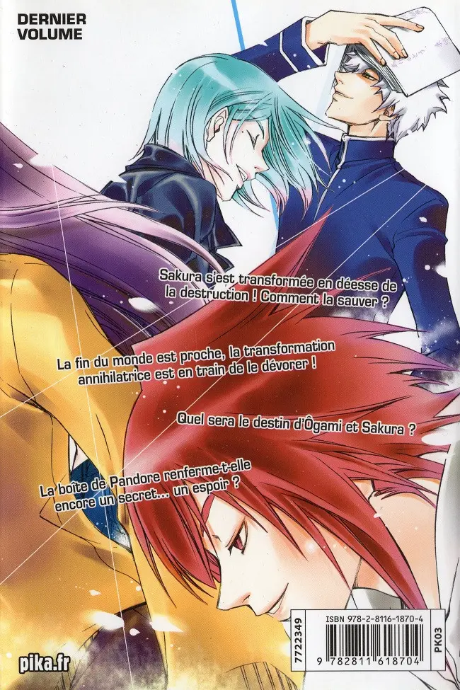 Verso de l'album Code : Breaker 26