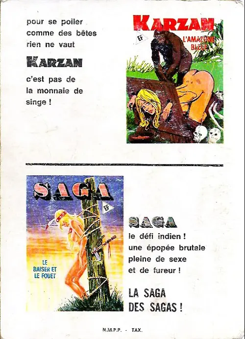 Verso de l'album Contes Satyriques Tome 20 La grande secousse