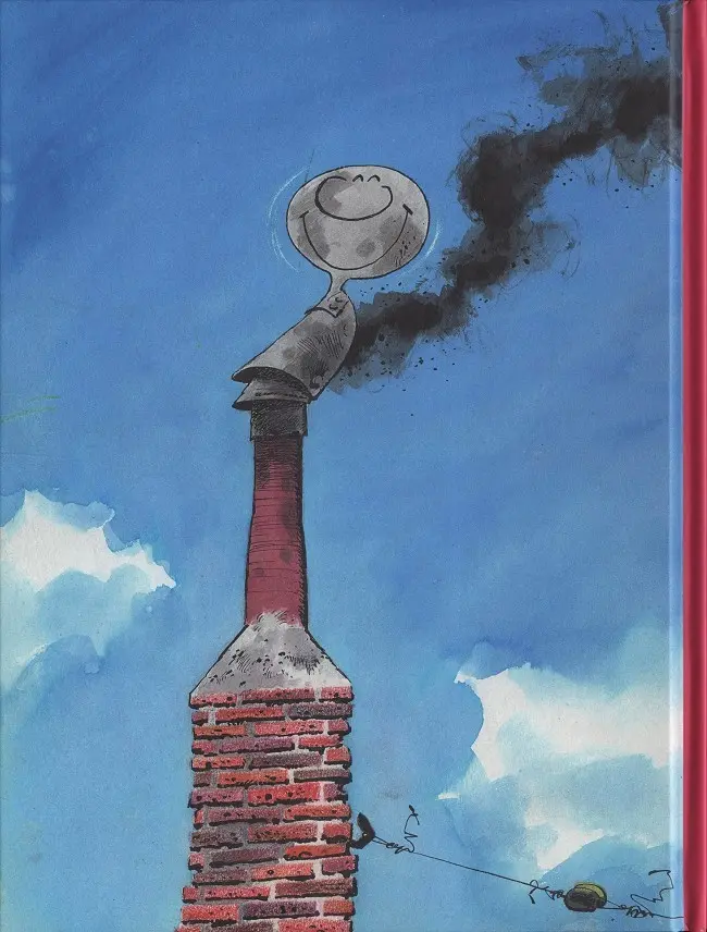 Verso de l'album Gaston Tome 15 Le repos du gaffeur
