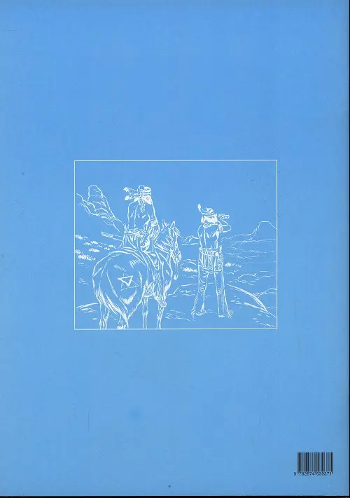 Verso de l'album Lieutenant Burton Tome 1