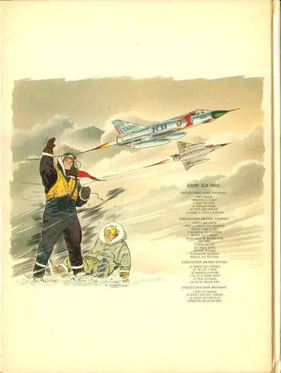 Verso de l'album Tanguy et Laverdure Tome 13 Lieutenant Double Bang