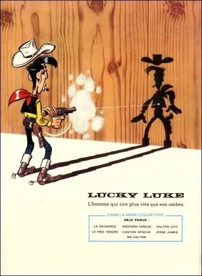 Verso de l'album Lucky Luke Tome 36 Western Circus