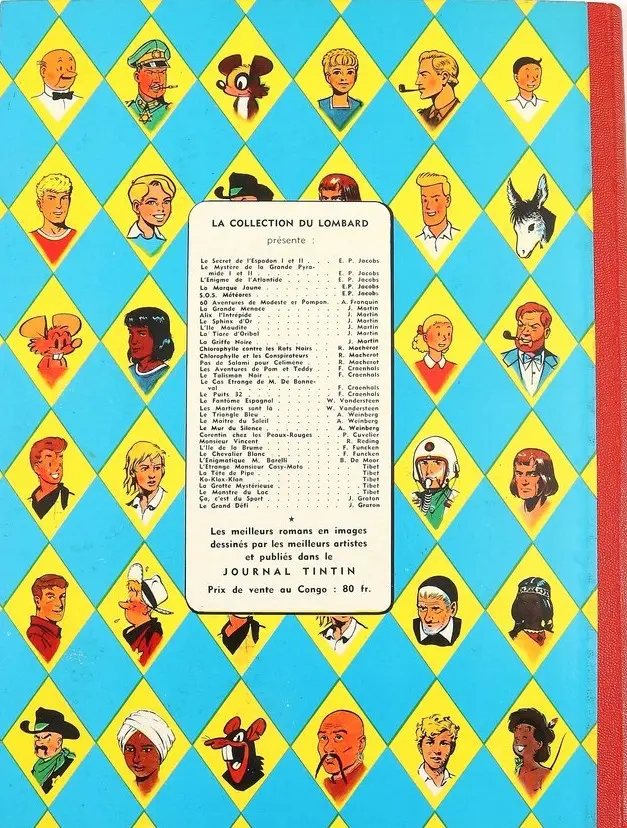 Verso de l'album Alix Tome 5 La griffe noire
