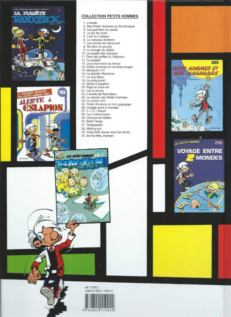 Verso de l'album Les Petits hommes Tome 29 Choucroute Melba