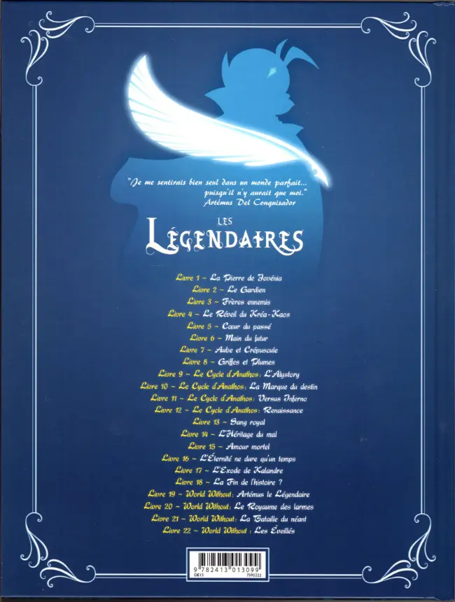 Verso de l'album Les Légendaires Tome 22 World without - Les Éveillés