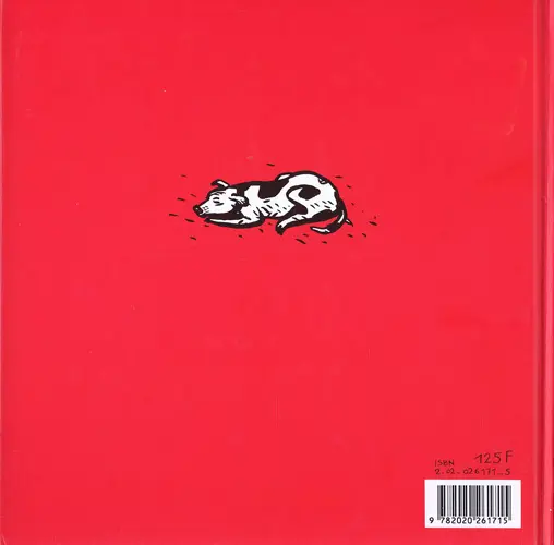 Verso de l'album Carnet de voyages Tome 2 1991-1996