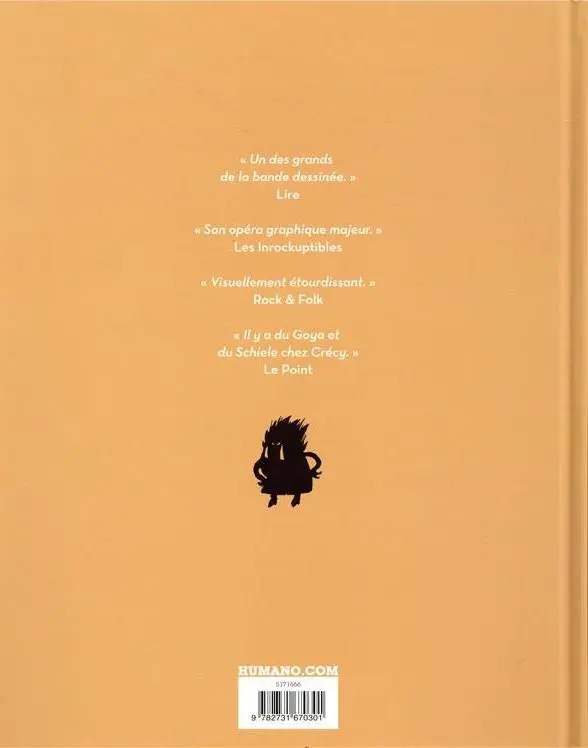 Verso de l'album Le Bibendum céleste