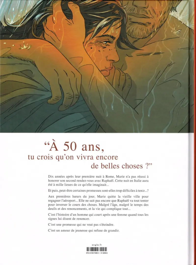 Verso de l'album Une nuit à Rome Livre 4