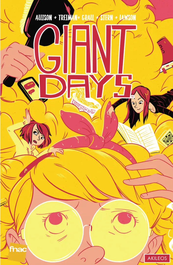 Verso de l'album Christmas Special Faith au pays des Merveilles + Giant Days Christmas Special 2018
