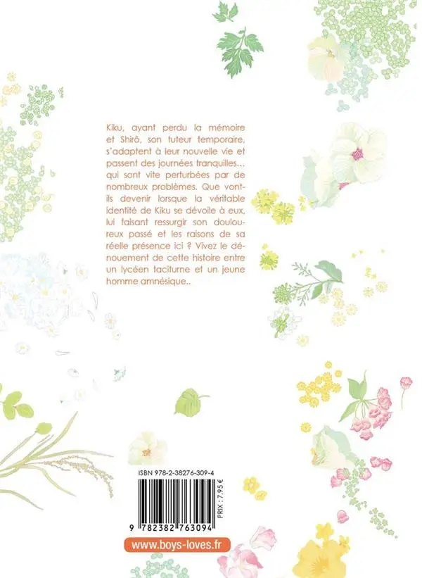 Verso de l'album Les larmes du ciel Volume 2