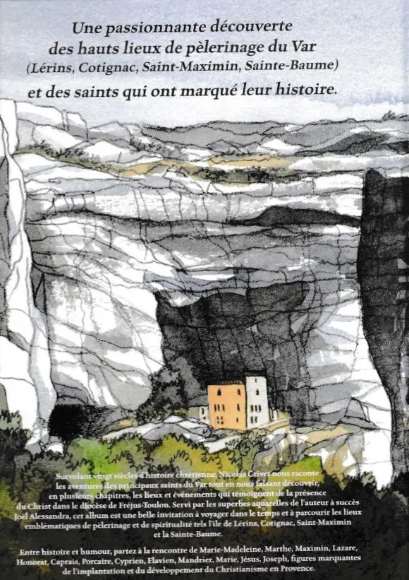 Verso de l'album Le Christ dans le Var