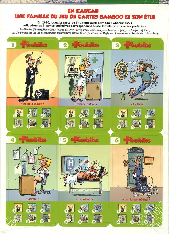 Verso de l'album Les Toubibs Tome 1 C'est grave docteur ?