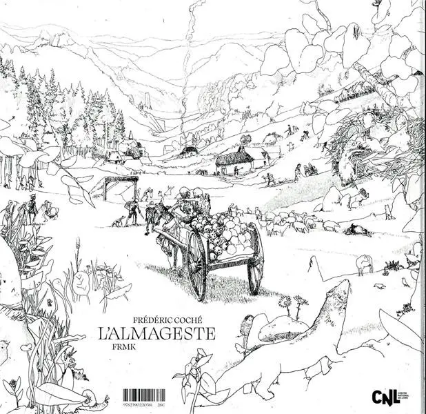 Verso de l'album L'almageste